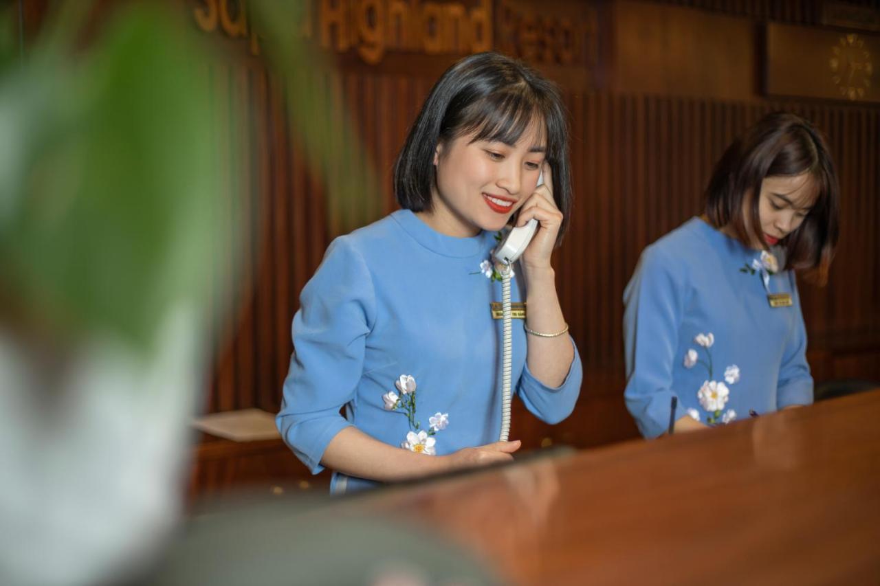 Sapa Highland Resort & Spa Bagian luar foto